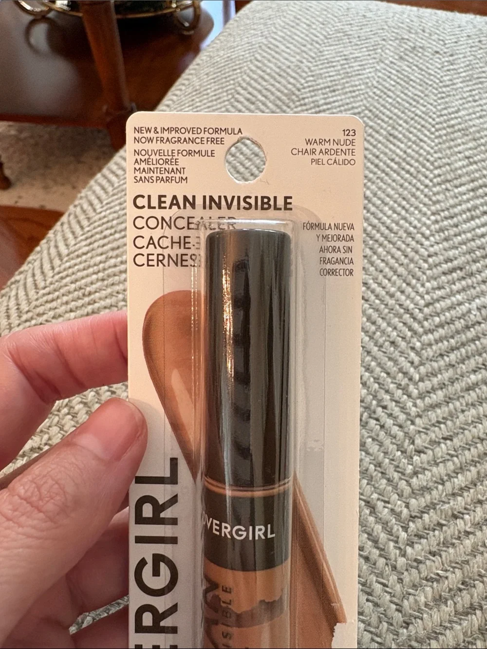 COVERGIRL Clean Invisible Concealer - Warm Nude (123) Duo Pack